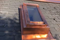 Dachfenster und First